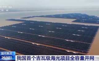 全球最大！我国首个百万千瓦级海上光伏项目全容量并网